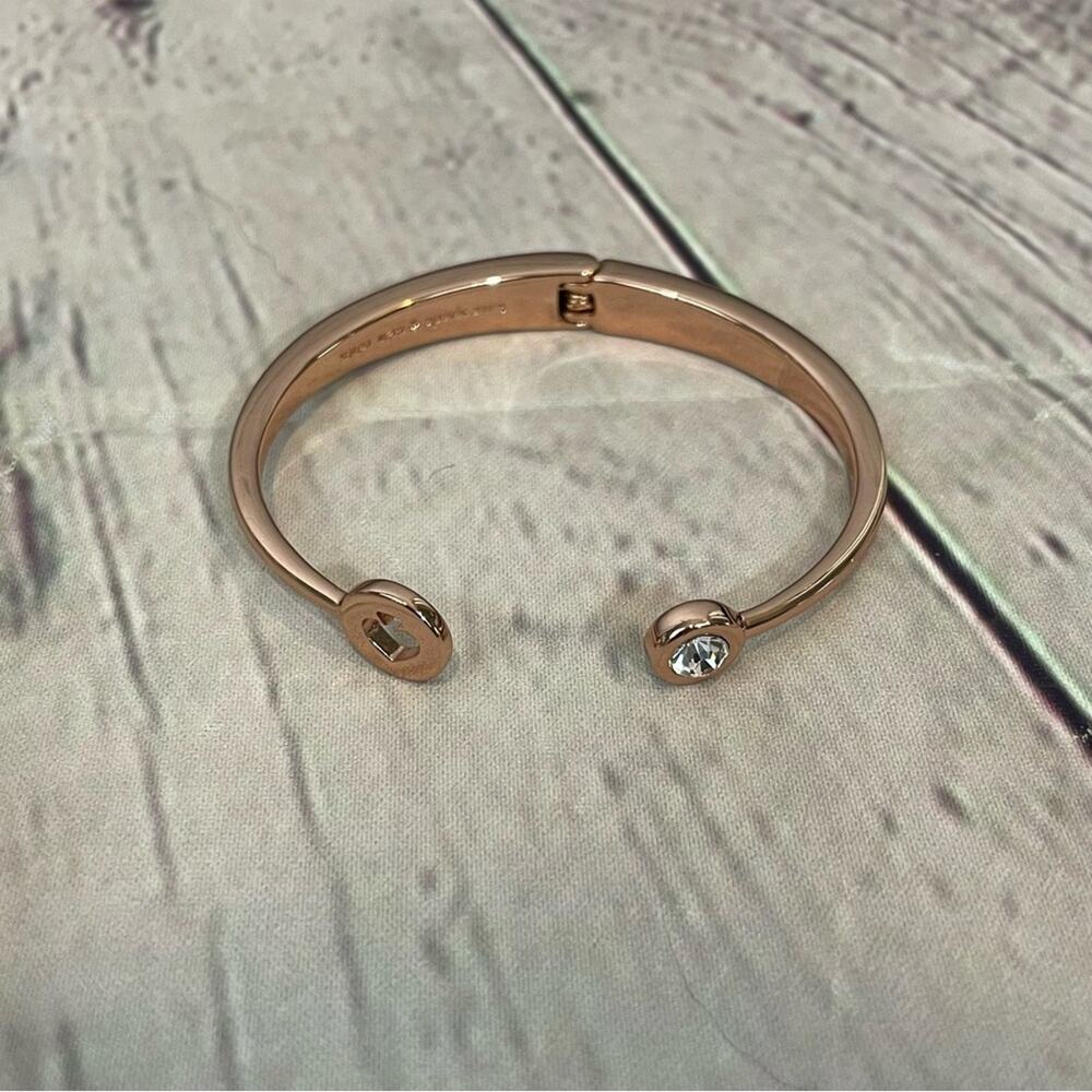 Kate Spade Rose Gold Color Open Cuff Bracelet - Picture 4 of 5